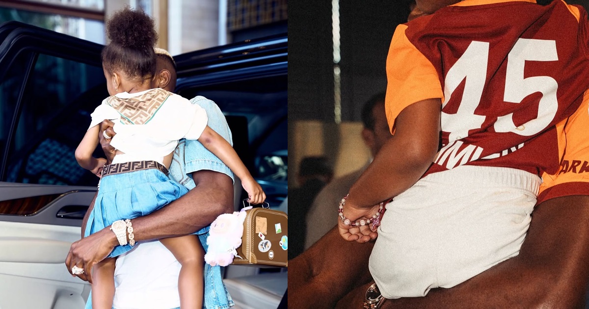 Osimhen celebrates his daughter’s 3rd birthday with a heartfelt message (IMAGES)