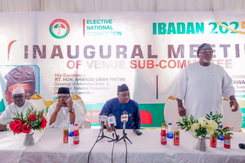 PDP National Convention: Venue Sub-committee Holds Inauguration Meeting