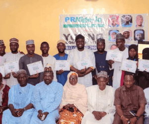 Communication expert inducts 10 youths into fellowship