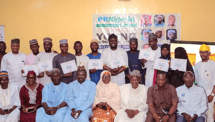 Communication expert inducts 10 youths into fellowship