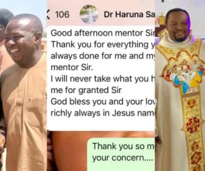 Catholic Priest releases chat with Nigerian army officer allegedly set on fire by wife