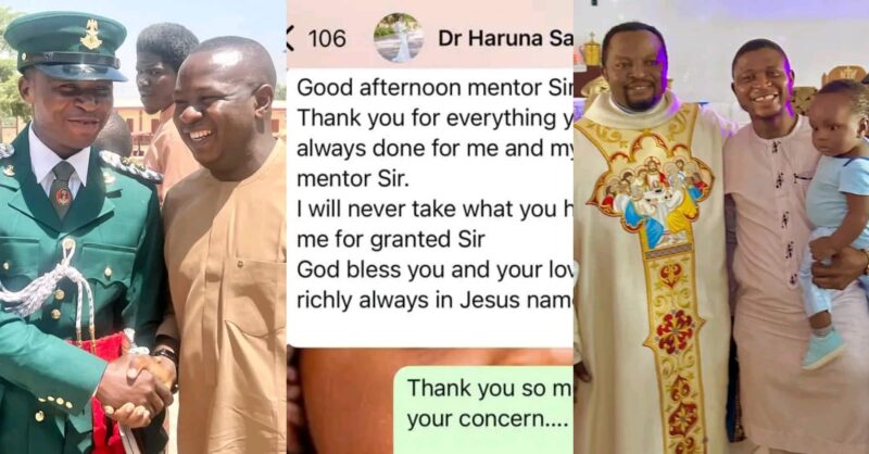 Catholic Priest releases chat with Nigerian army officer allegedly set on fire by wife