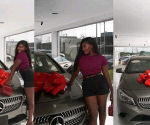 Corper Raye acquires her first vehicle