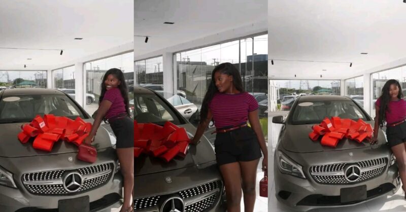 Corper Raye acquires her first vehicle