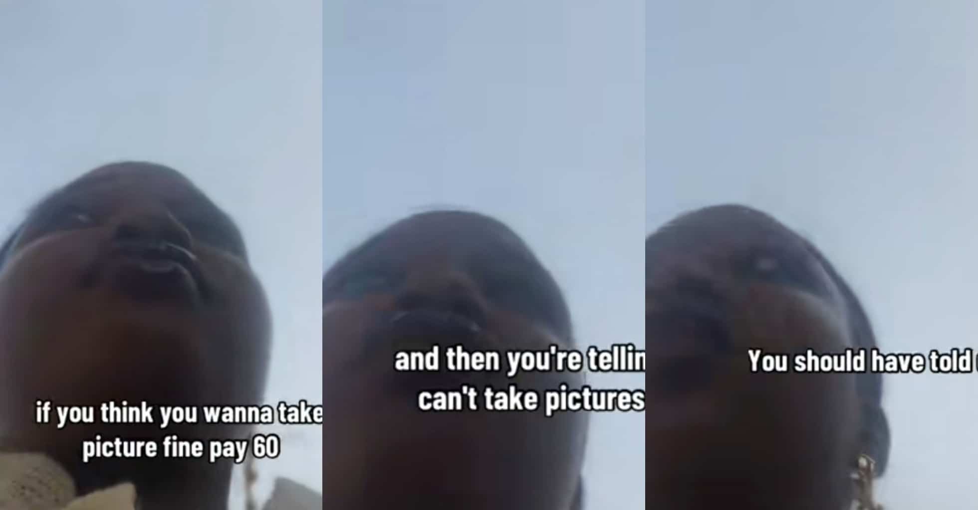 Lady ordered to pay a certain amount before allowed to take photos and videos in Ibadan restaurant