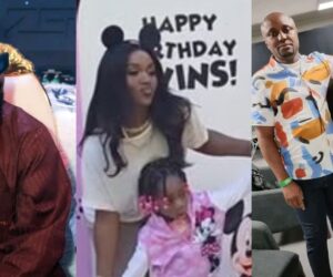 Davido reacts after Israel DMW shared clips from his twins’ second birthday