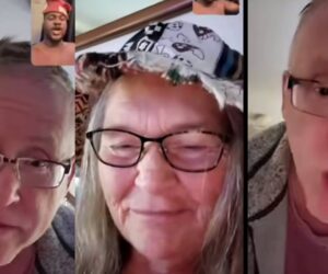 Man flaunts caucasian couple who sponsored his education from 100 level to 400 level