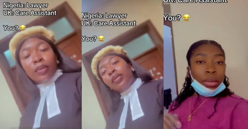 Nigerian lawyer works as care assistant in UK, shares her hourly pay