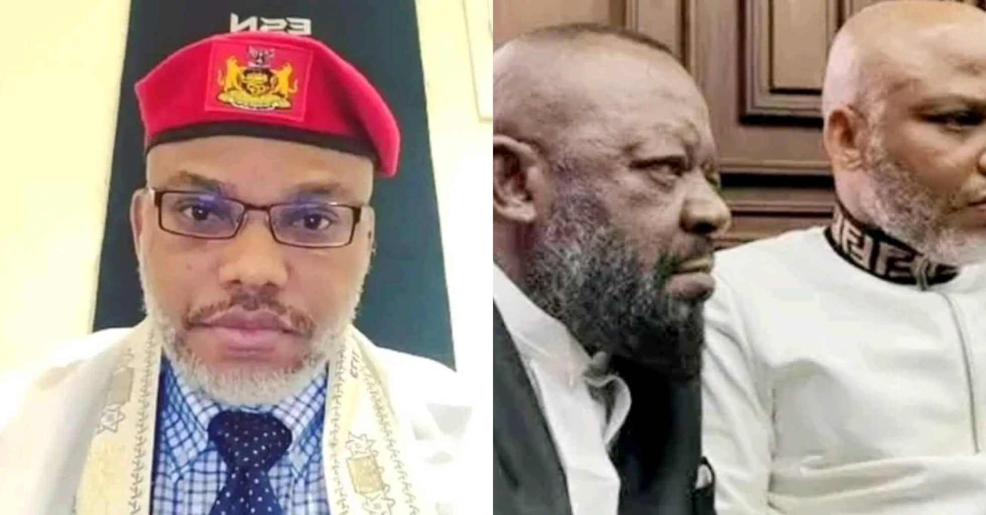 Drama as police arrest Nnamdi Kanu’s brother, lawyer