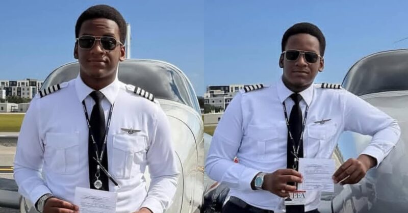 18-year-old becomes Nigeria’s youngest commercial pilot