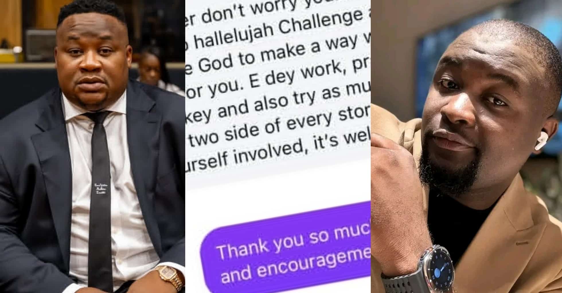 Cubana Chief Priest reaches out to Lucky Udu via DM, surprises him with ₦1M
