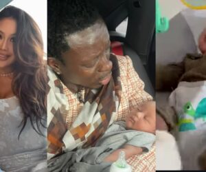 Michael Blackson welcomes baby boy with female friend, months after welcoming baby with fiancée