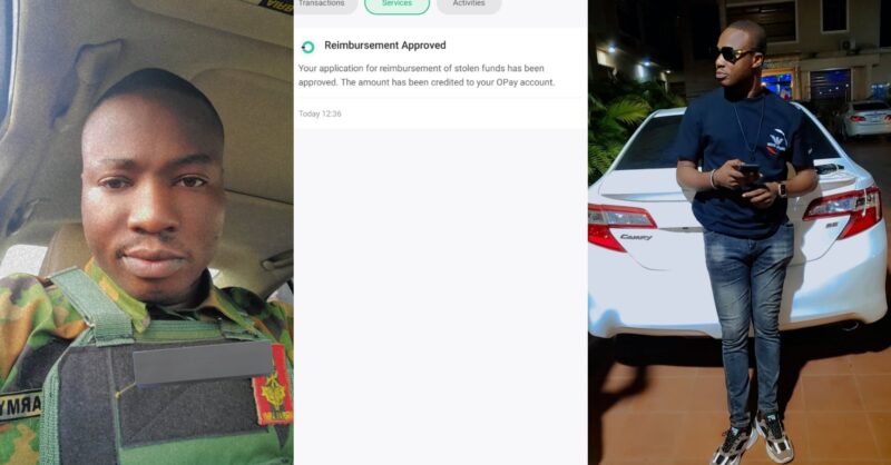 Man reports lady to Opay for blocking him after sending her transport fare