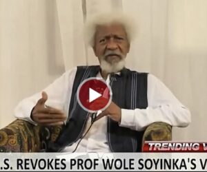 Soyinka Says Calling Trump ‘Idi Amin’ Was A Compliment – Arise News