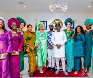 Sanwo-Olu Hosts Wyclef Jean, Miss Earth Delegates at Lagos House