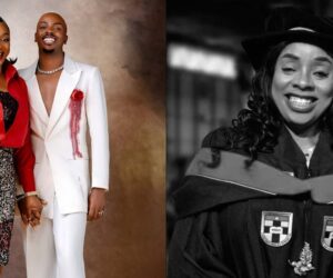 Influencer Enioluwa celebrates his mum as she bags a doctorate (IMAGES)