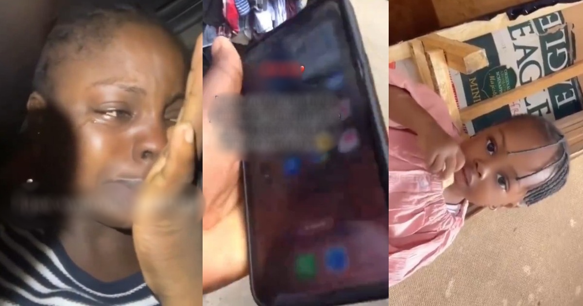 Single mom brǝaks down after selling phone to feed her child (WATCH)