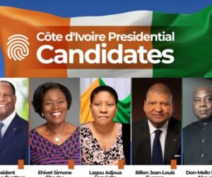 Five candidates jostle to be Cote d’Ivoire’s next president