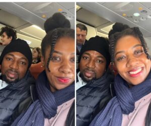 Korra Obidi’s brother-in-law responds to those calling him a “house boy” for staying home with his kids while his wife travels on business