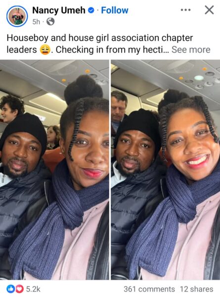 Korra Obidi’s brother-in-law responds to those calling him a “house boy” for staying home with his kids while his wife travels on business