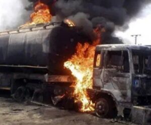 Fatal Tanker Fire Outbreak On Abeokuta–Sagamu Expressway, Multiple Casualties Feared
