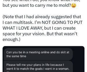 Skitmaker, Miss Ezeani shares chat with abroad-based man who expected her to quit skitmaking if they get together
