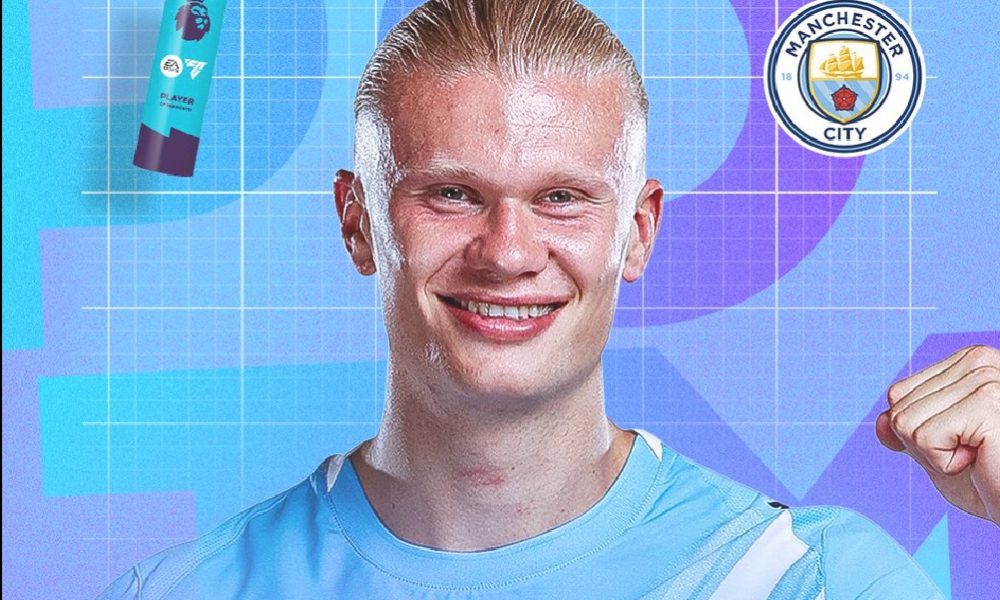 Erling Haaland Named Premier League Player Of The Month For September