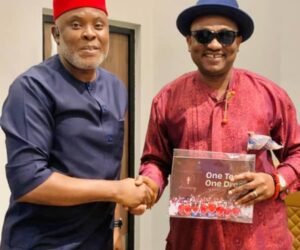 Media Expert, Macdonald, Visits Executive Secretary, National Assembly Library Trust Fund, Nwawuba