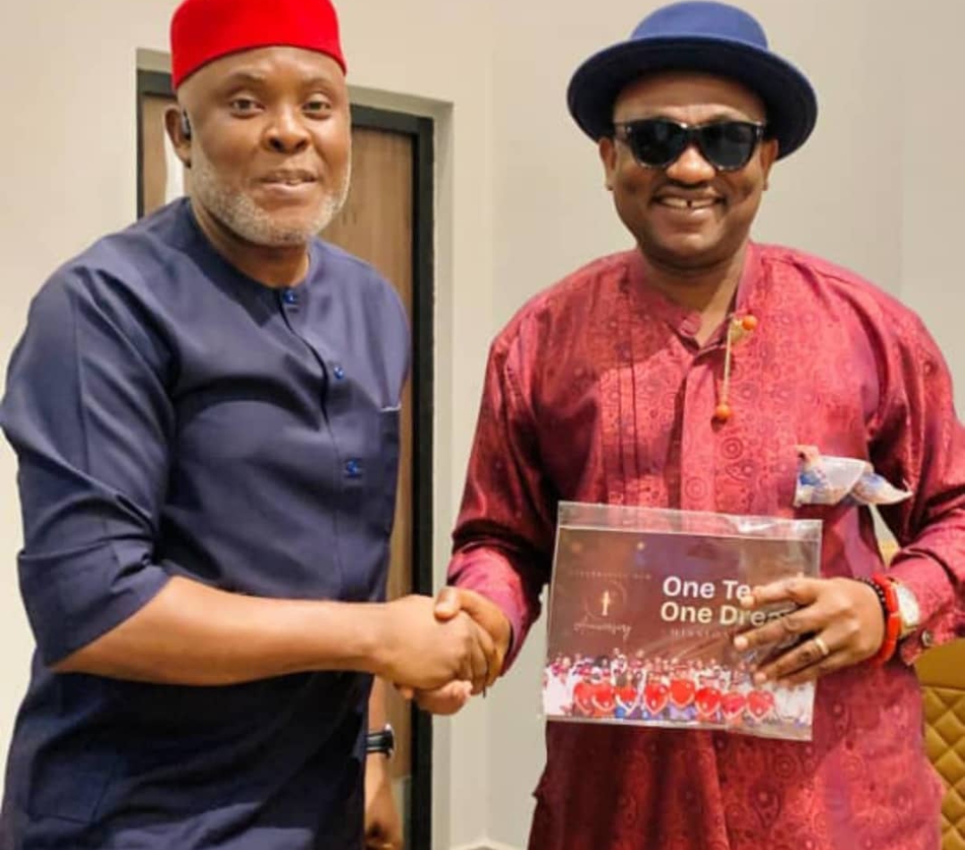 Media Expert, Macdonald, Visits Executive Secretary, National Assembly Library Trust Fund, Nwawuba