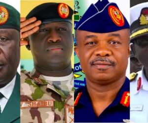 Profile Of New Service Chiefs Appointed By President Tinubu