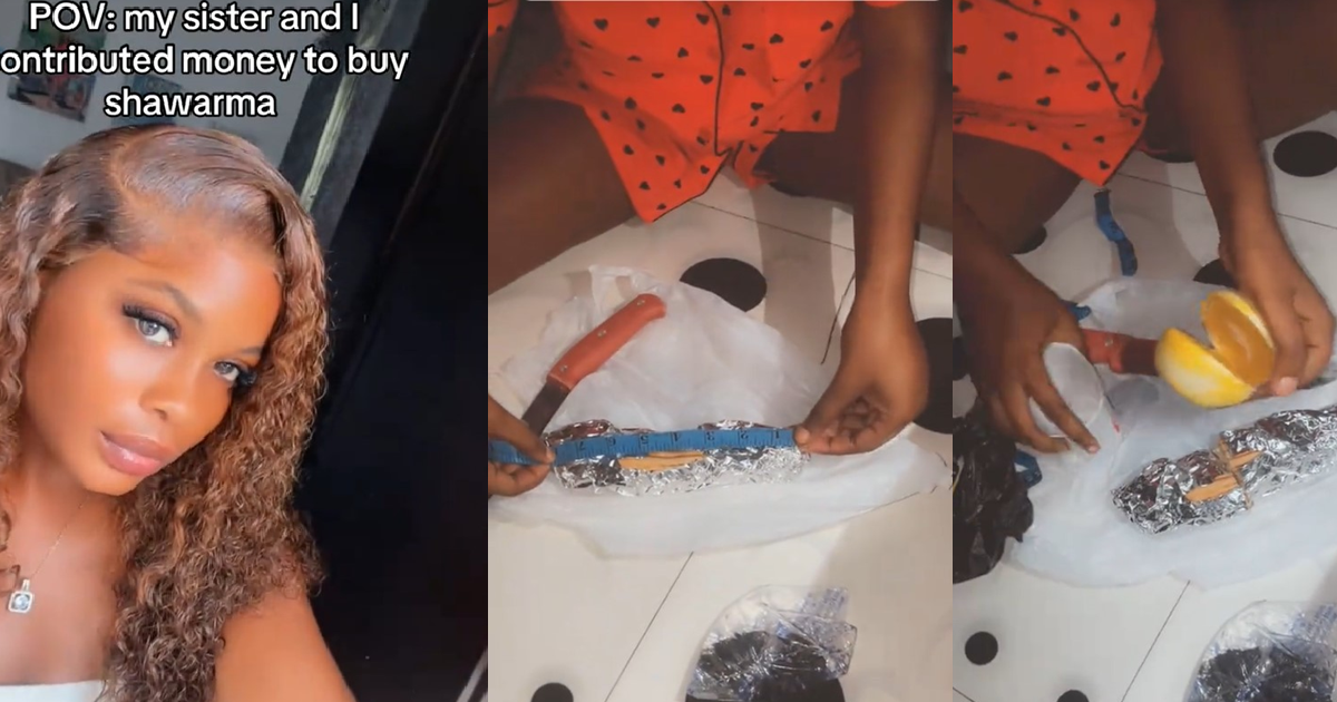 Lady Shares the Extreme Measures She Takes When Splitting Food with Her Sister (WATCH)