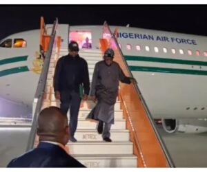 Tinubu arrives Rome for security summit