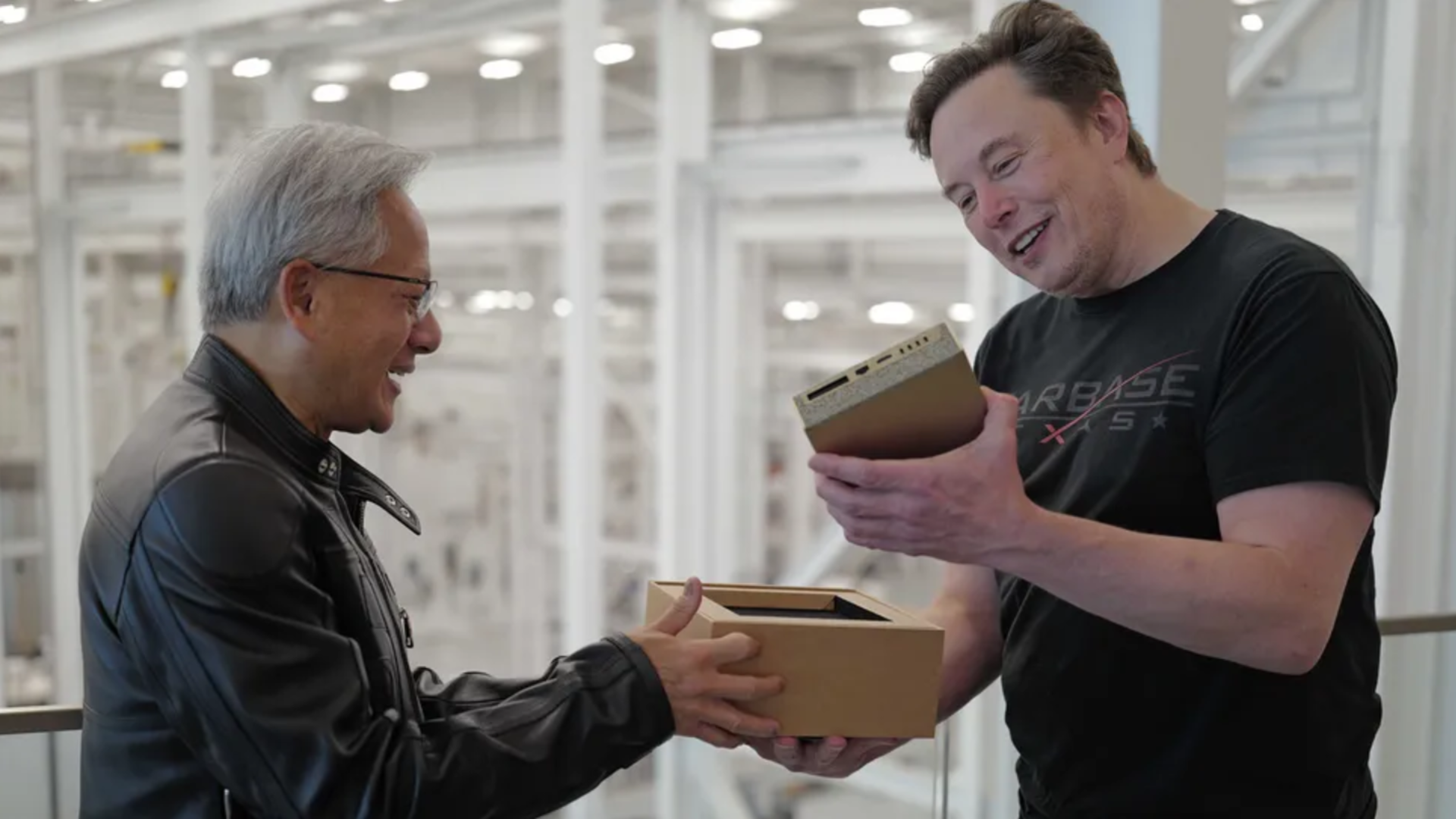Jensen Huang hand-delivers $3,999 DGX Spark to Musk and Altman as AI rivalry turns into a high-stakes spectacle