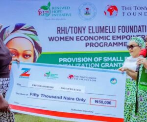 Tony Elumelu Foundation Donates ₦1 Billion To Support 18,500 Women Under Renewed Hope Initiative