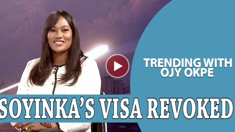 Cameroon Protests + Wole Soyinka’s U.S. Visa Revoked + Okpebholo Hailed In Ekiti – Trending With Ojy Okpe – Arise News