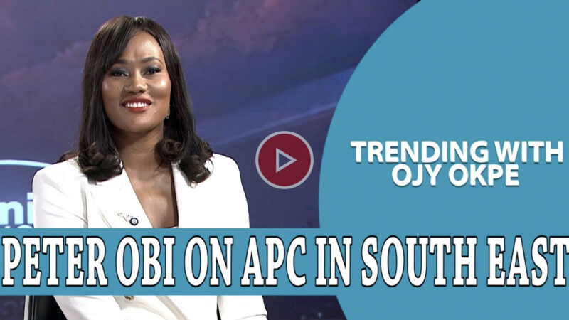 Peter Obi Says APC Can’t Capture South East + Reno Omokri Called A Liar + Umahi On Ore-Ondo Rd – Trending With Ojy Okpe – Arise News