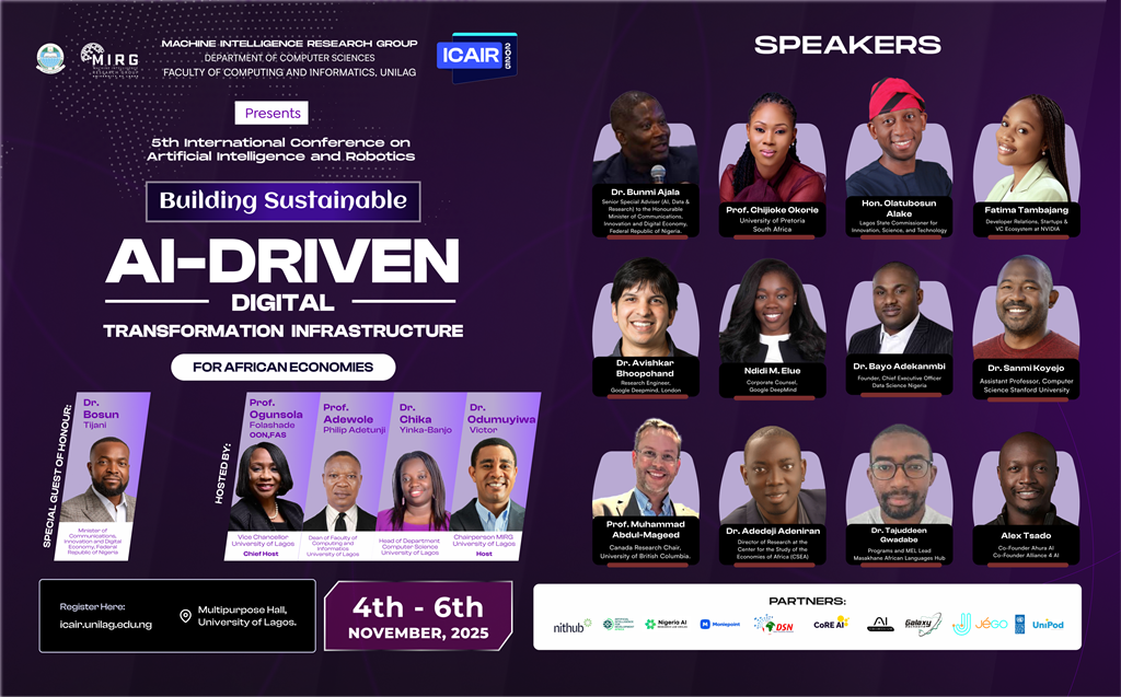 UNILAG to Host AI and Robotics Conference | Tech | Business