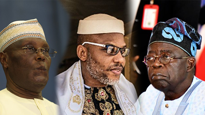 Nnamdi Kanu: ‘You Are Nothing More Than An Anarchist’ – Presidency Blasts Sowore, Atiku