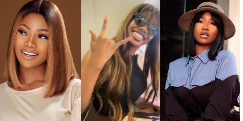 Tacha gushes as Ibom Air celebrates her Guinness World Record attempt mid-flight