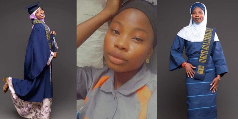 Lady who was mocked for being a cleaner graduate as 3rd best student with 4.94 CGPA