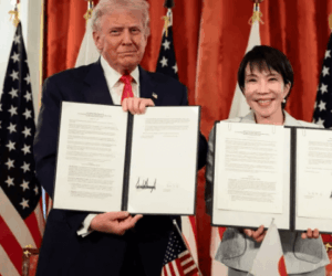 Trump pushes rare earth deals in Asia as Japan’s new leader vows stronger defence