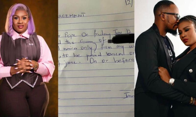 I Use To Sign Agreements With My Late Husband Over Money He Borrowed From Me – Junior Pope’s Wife