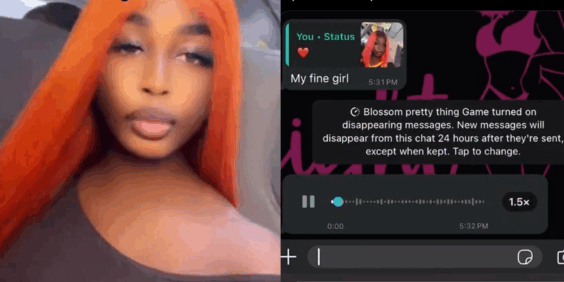 Lady shares weird WhatsApp DM she received from stranger