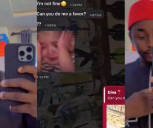“I’ll like to use your cloth for TikTok challenge” – Man shares bold request he got from his talking stage