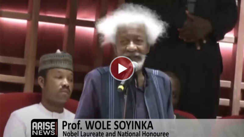 Wole Soyinka Accepts National Arts Theatre Renaming in Lagos ‘With Mixed Feelings’