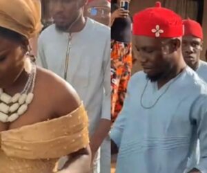 Bride’s bothers steal the show as her aso ebi boys in viral wedding video