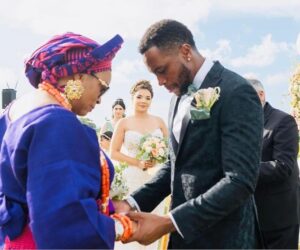 Photos from actress Bukky Wright’s son’s wedding