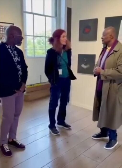 Ailing Finance Minister Edun Makes Surprise Appearance At London Art Fair