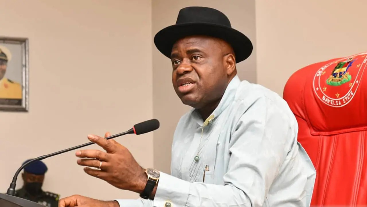 Bayelsa Governor Douye Diri Dumps PDP, Joins APC With 23 Lawmakers