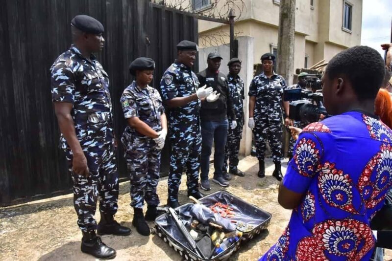 Lagos Police Arrest 4 Notorious Armed Robbers Linked To Inter-States Car Theft
